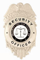 SECURITY YOU CAN COUNT ON WHITE/SILVER