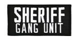 2 X 4 SHERIFF GANG UNIT – BLACK WITH WHITE