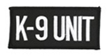 2 X 4 K-9 UNIT – BLACK WITH WHITE