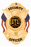 SECURITY YOU CAN COUNT ON SCALES BLACK/GOLD