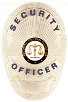 SECURITY YOU CAN COUNT ON SCALES WHITE/GOLD