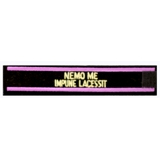 MOURNING BADGE BAND PURPLE BLACK