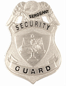 LION SECURITY GUARD SERGEANT – SILVER