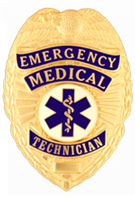 EMERGENCY MEDICAL TECHNICIAN TEARDROP – GOLD