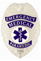EMERGENCY MEDICAL PARAMEDIC TEARDROP – SILVER