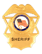 PROTECT AND SERVE FLAG GOLD