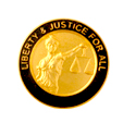 LADY JUSTICE GOLD
